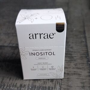 New In Box Arrae Inositol 30 Vanilla Stick Packs